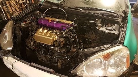 TURBO K20A2 in Base RSX - Install