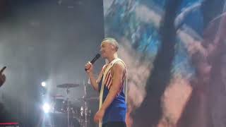 UK eurovision song 2024 Olly Alexander  "Dizzy" live at london eurovision party