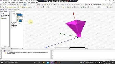 horn antenna simulation using hfss anysys