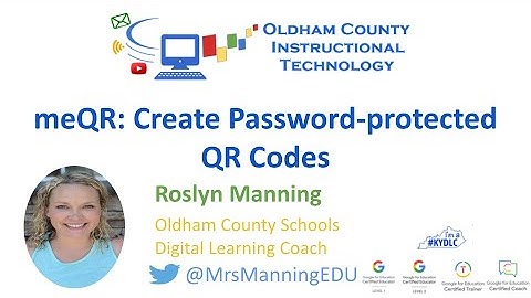 meQR: Create password-protected QR Codes