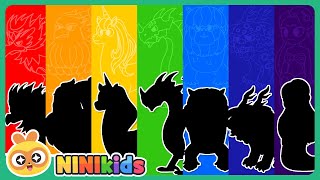 Download Lagu What color animal is it? | Rainbow animals | Fantasy legendary animals coloring | Dragon? Unicorn? MP3 Download Lagu What color animal is it? | Rainbow animals | Fantasy legendary animals coloring | Dragon? Unicorn? MP3