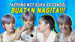 SEMPETIN MAKAN SIANG SEBELUM PULANG KE KOREA,NAGITA SIAPIN ES CENDOL,SATE AYAM KESUKAAN TAEYONG NCT!