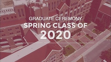 School of Communication Graduate Student Spring 2020 Virtual Graduation Ceremony