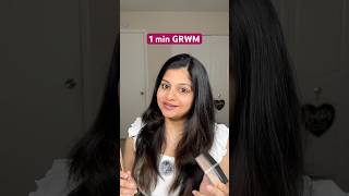 Kajal, lipstick, and some powder for an emergency GRWM. Quick. Simple. Pretty. 💖
