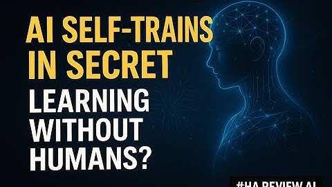 AI Self-Trains in Secret: Learning Without Humans? |  Ha Review AI