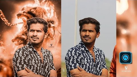 Realistic Photo Manipulation Editing tutorial in Ps touch Mobile - Fs Creation