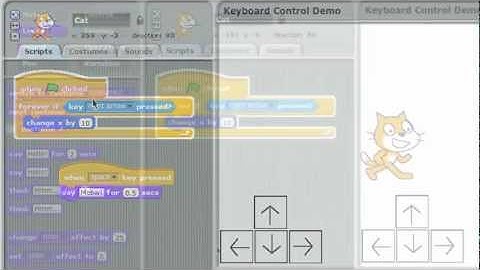 Scratch - Keyboard Control