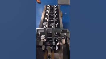 Feeder machine page machine is feeding paper box , Follow me for more videos