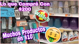 #Recorrido OFERTAS Y LO QUE COMPRÉ Por $200/ Productos en $10 Waldo's