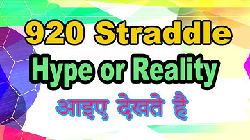920 Short Straddle - Hype or Reality - Lets Find Out