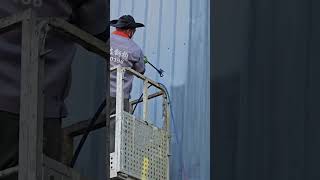 Remove rust completion.It can be sprayed directly.Silicone anti-corrosion coatings. #silicone