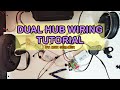 Electric scooter dual hub wiring tutorial diy njaxt controller  dual hub ebike  fiido dyu mober