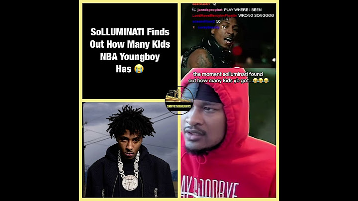 SoLLUMINATI Finds Out How Many Kids NBA Youngboy Has 😭 #shorts