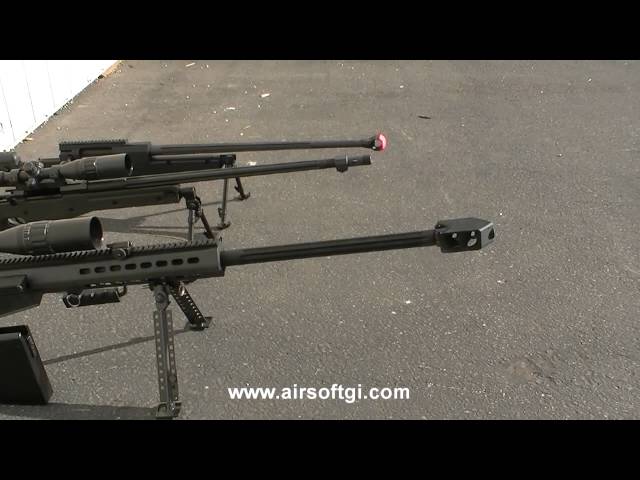 Rifle Barrett M82A1 Full Metal 6mm