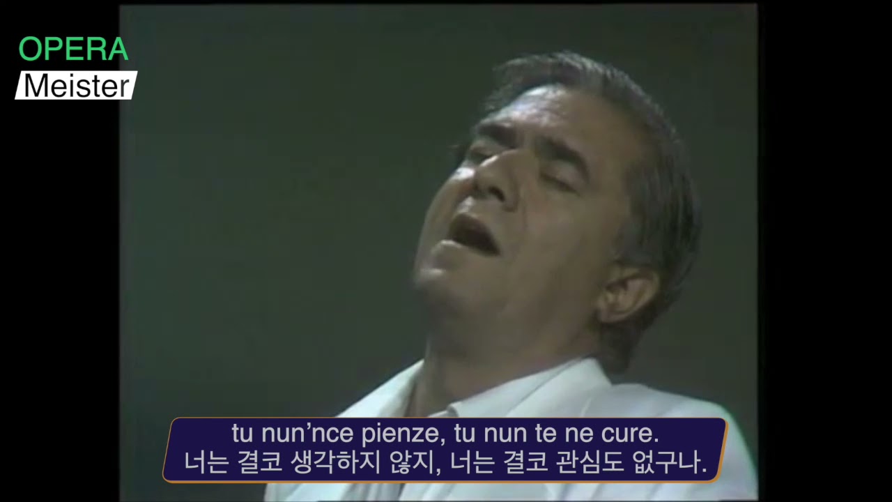 [SUB] Core 'ngrato, 무정한 마음, Di Stefano, best interpretation