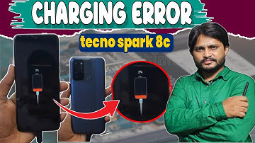 Tecno spark 8c charging error solution full video | froud rpp Institute