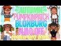 MASSIVE PUMPKIN PATCH BUILD BATTLE!! || Bloxburg