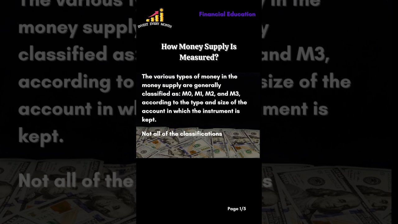 How Money Supply Is Measured Part 1of5