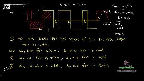 Examples on trigonometric fourier series | signal system lecture - 12
