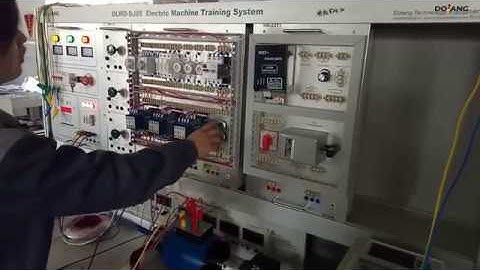 DLWD-DJ05 Electric Machine Training System , Wound Rotor Motor Control