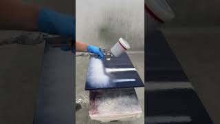 The Process Of Painting Wooden Boards Is Very Easy And Neat