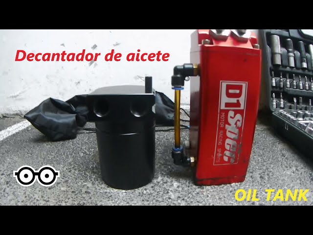 ✓ TRUCO que Debes Hacer YA! Decantador de Aceite ¿Para que sirve? Como  montar Oil CATCH CAN Tank 🛢️ 