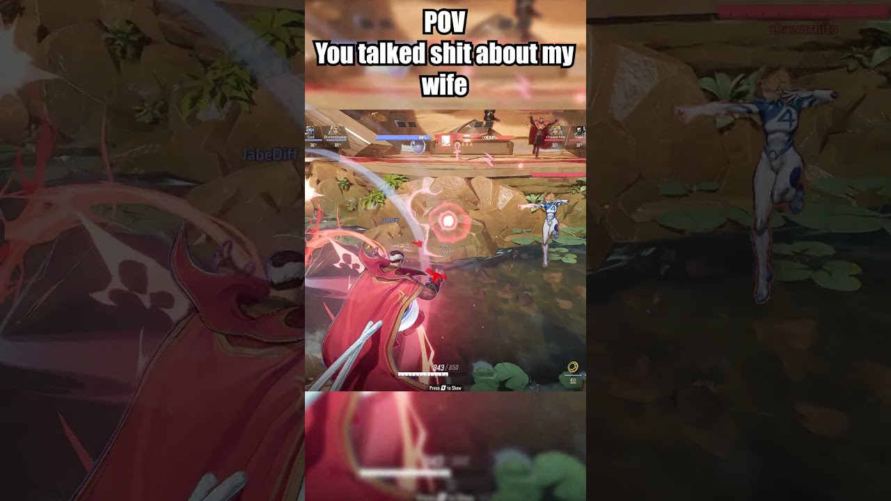 POV You talked shit about my wife 