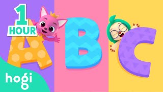 1 hour loop abc songsing along hogi pinkfong