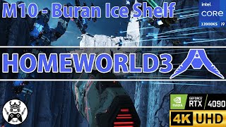 🪐 Buran Ice Shelf - Mission 10 (Hard) Homeworld 3 [No Commentary] | 4K 60FPS PC