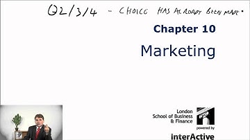 LSBF ACCA: P3 Tuition with David Laws