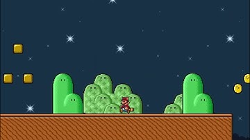 Super Mario Bros. X (SMBX-38A, v1.4.5) Gameplay - The Green Stars