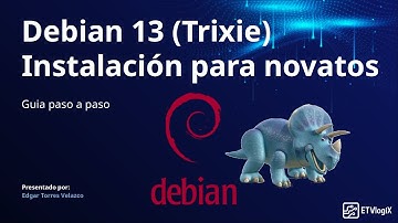 Nunca fue tan fácil instalar Debian 13 🚀 | Guía paso a paso para novatos