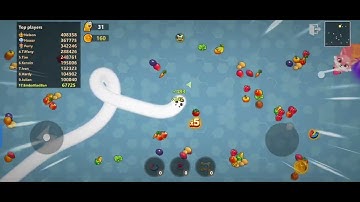 #Worm zone io worm zone magic game play snake game saamp wala game tiger Gamer Rock..