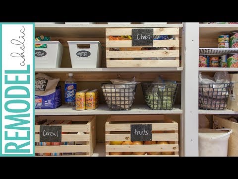 Dollar Tree Pantry Organization, Pantry Organization on a Budget