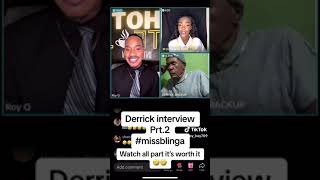 Derrick Morgan interview part 2😂😂 FUNNY🤣🤣🤣🤣 *WATCH THE FULL VIDEO*