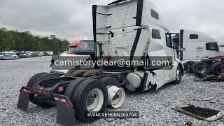 4V4NC9EH0NN304704 | 2022 Volvo Vn Vnl 229044 mi PA White Sc - Salvage Title Rear Drive with Notable 4V4NC9EH0NN304704 | 2022 Volvo Vn Vnl 229044 mi PA White Sc - Salvage Title Rear Drive with Notable