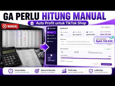 Cara Membuat Laporan Keuangan Tiktok Shop Paling Cepat | Auto Profit