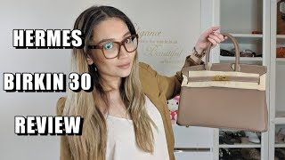 HERMES BIRKIN 30 IN-DEPTH REVIEW | MY OPINION VS BIRKIN 25 & 35 | "INVESTMENT" STATUS