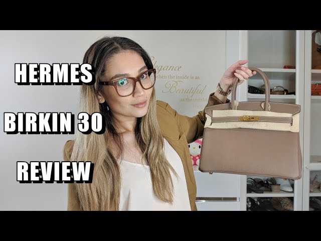 My First Birkin Bag Review - Sellier 30 88 Graphite 