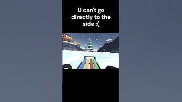 What happens if you turn around in snow rider 3D?