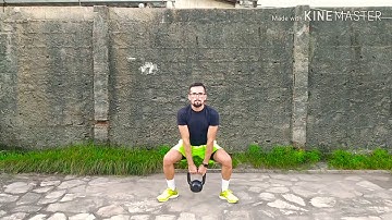 Agachamento Sumô com Kettlebell