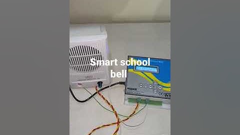 sistem otomatisasi bel sekolah pintar dengan mikrofon dan konektivitas Bluetooth