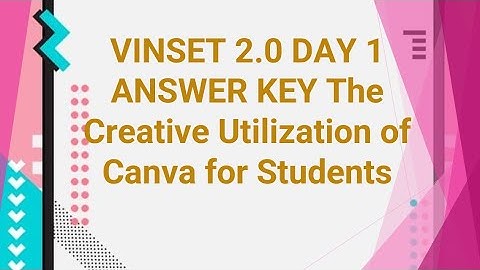 The Creative Utilization of Canva for Students Performance Task - Exit Quiz