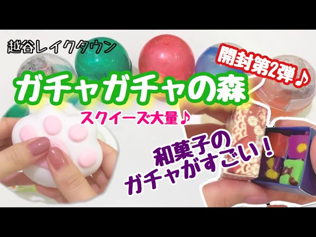 スクイーズ多め 越谷レイクタウンで回したガチャ開封第2弾 ガチャガチャの森 Youtube スクイーズ多め 越谷レイクタウンで回したガチャ開封第2弾 ガチャガチャの森 Youtube