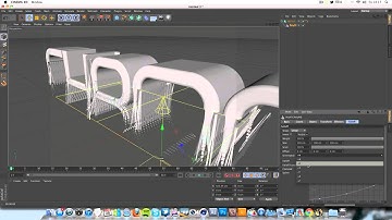 Cinema 4D r14 Tutorial  Particles Transition to Text   PolyFX