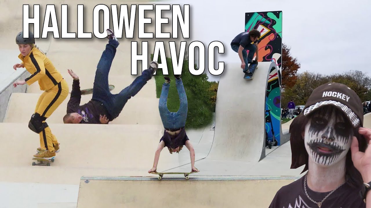 HALLOWEEN HAVOC HAGERSTOWN SKATEPARK YouTube