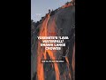 Yosemite’s ‘lava waterfall’ draws large crowds