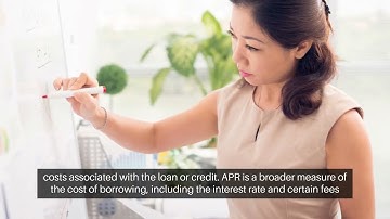 Apr Vs Interest Rate