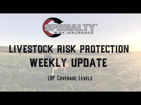 Specialty Risk Insurance LRP Weekly Update - LRP Coverage Levels