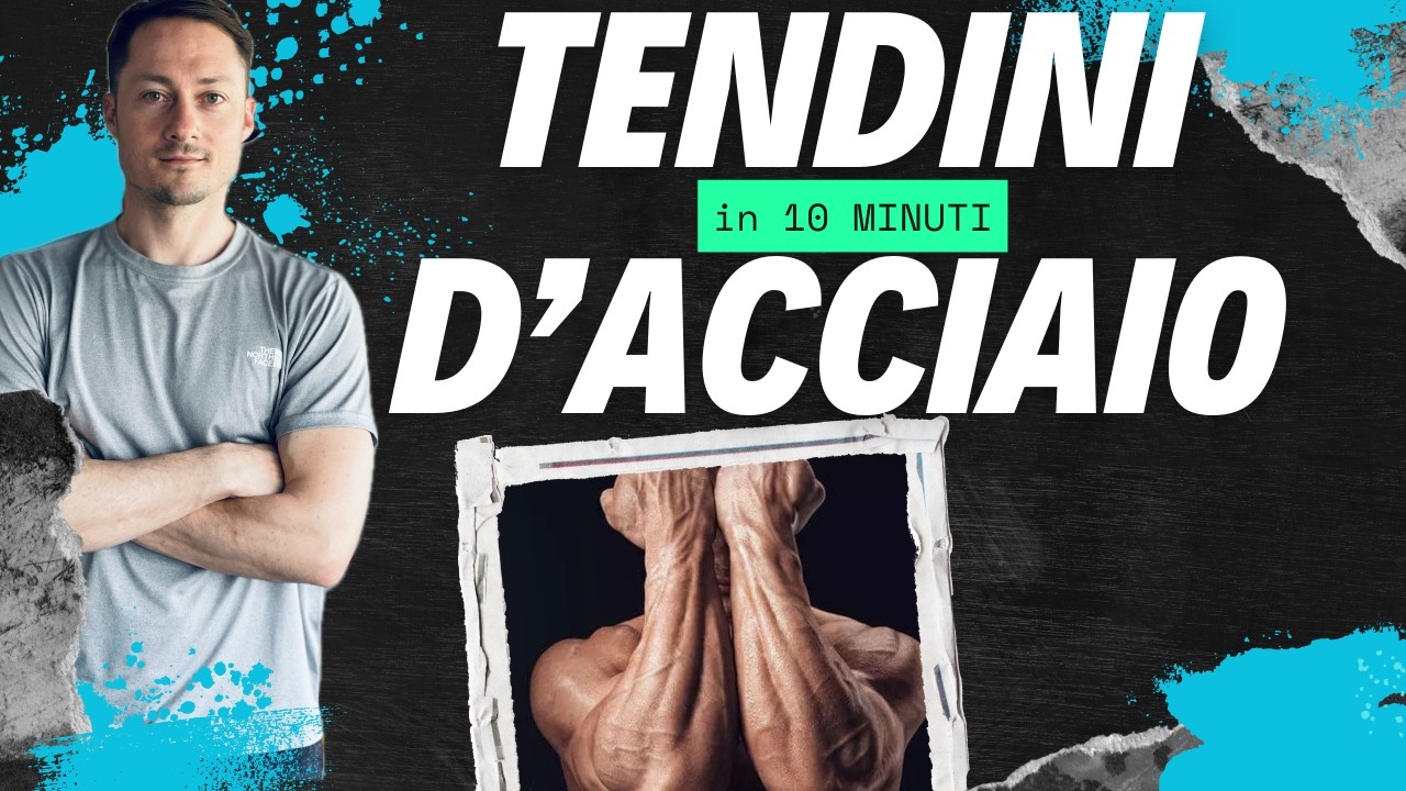 TENDINI d’ACCIAIO in 10 MINUTI (2 volte al giorno): ECCO COME!